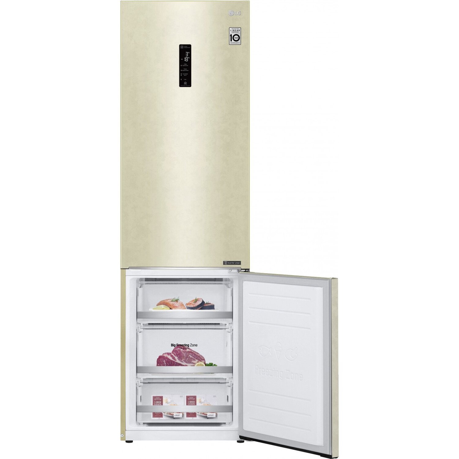 Морозильная камера холодильника LG GW-B509SEDZ