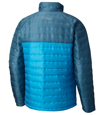 columbia titan ridge down hooded jacket