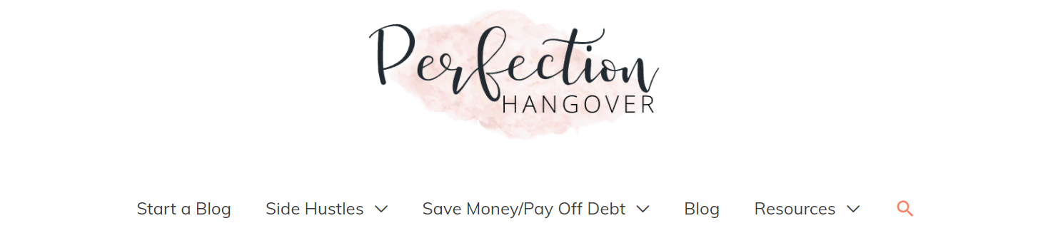 Perfection Hangover Personal Finance Blog