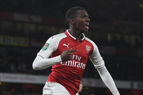 Tiền đạo trẻ Eddie Nketiah của Arsenal muốn khoác áo số 9 hình ảnh