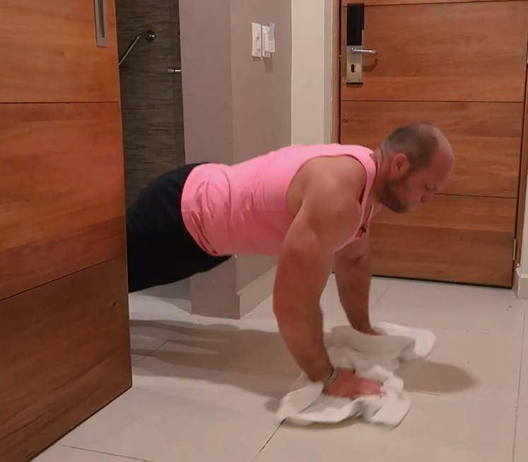 25 Minute Hotel Room Workout – Garage Strength