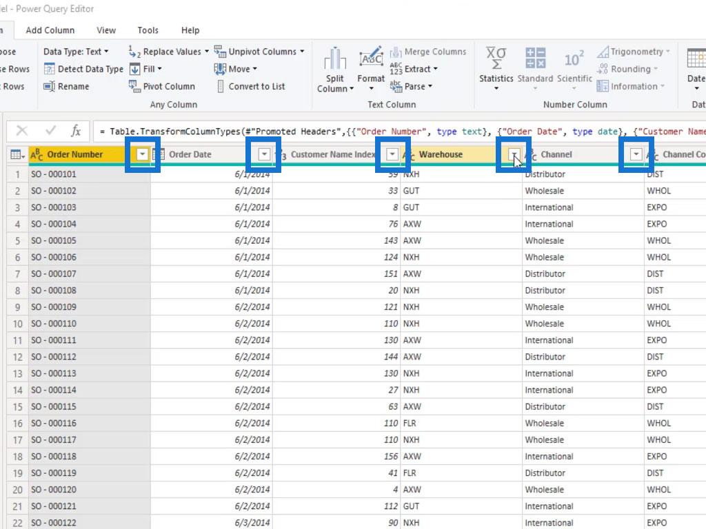 Power BI Filtering Techniques For Tables