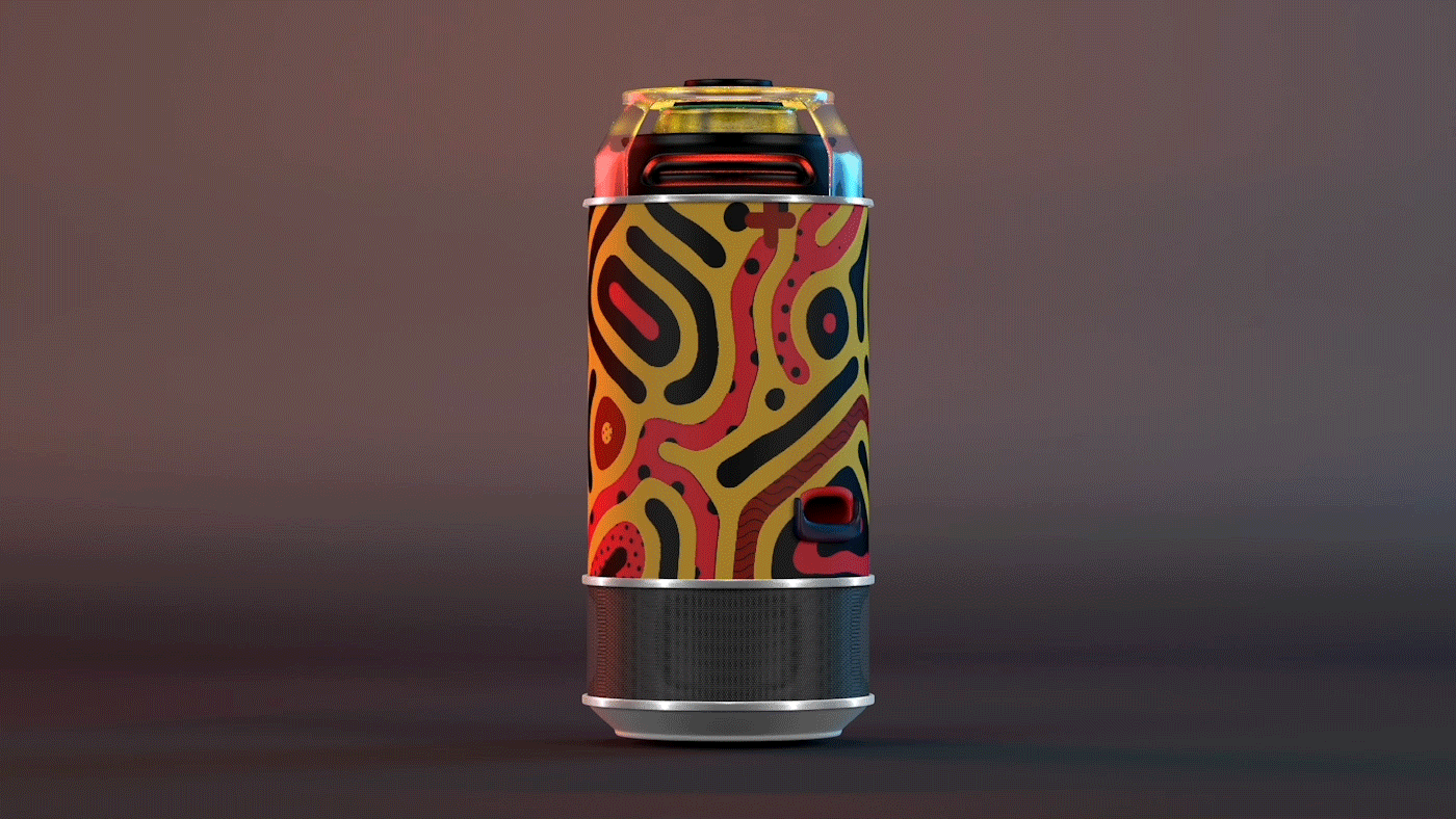 can pepsi design Young Lions colombia black textures Patterns adobeawards