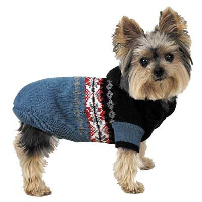 Вязание спицами одежды для собак – свитер с косами