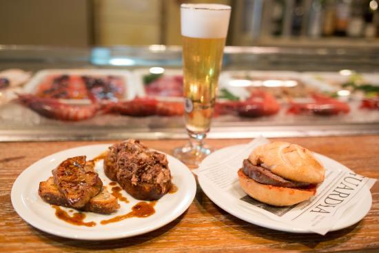 Tapa y cerveza en Paco Meralgo Tapa y cerveza en Paco Meralgo