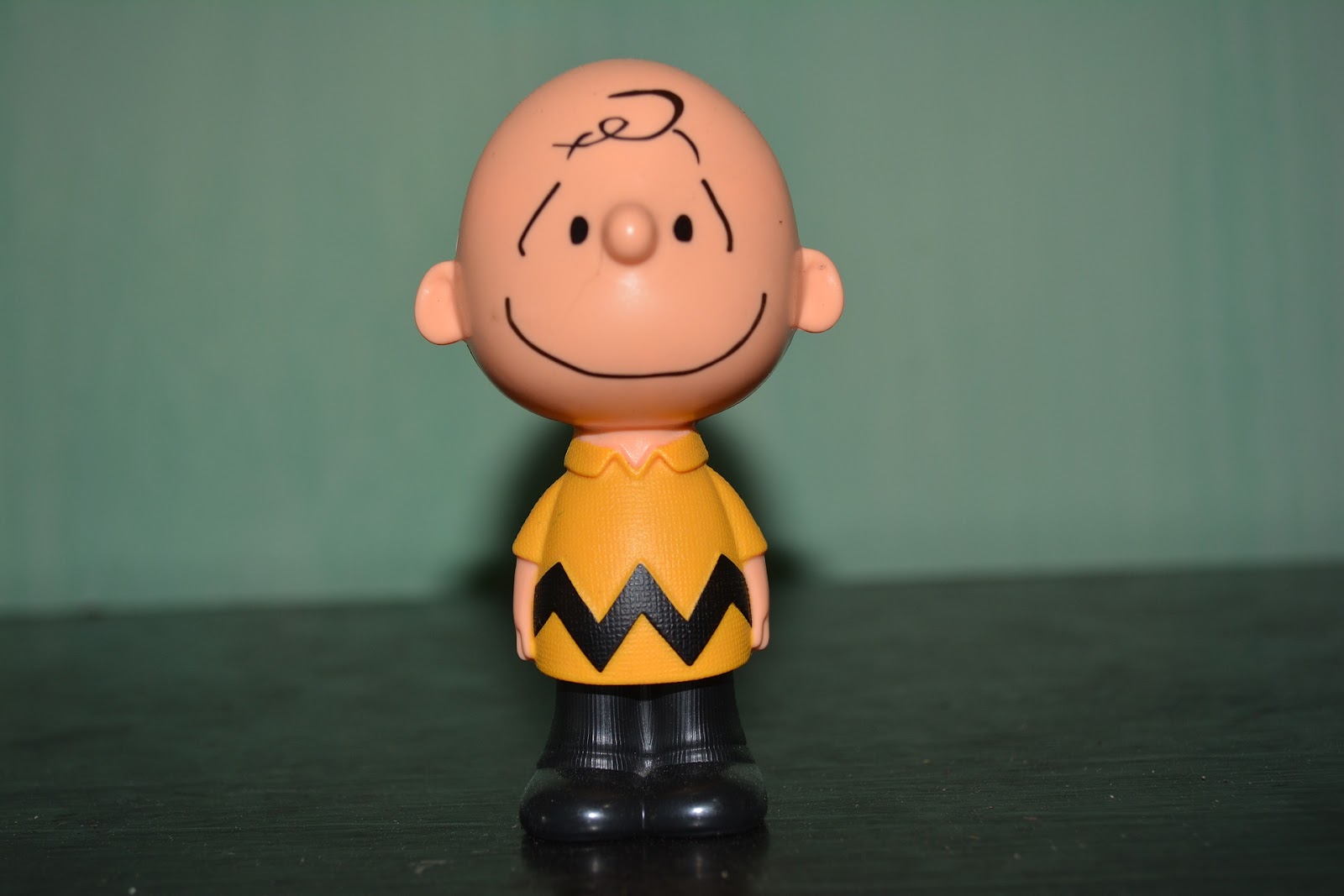 An image of a Charlie Brown doll.