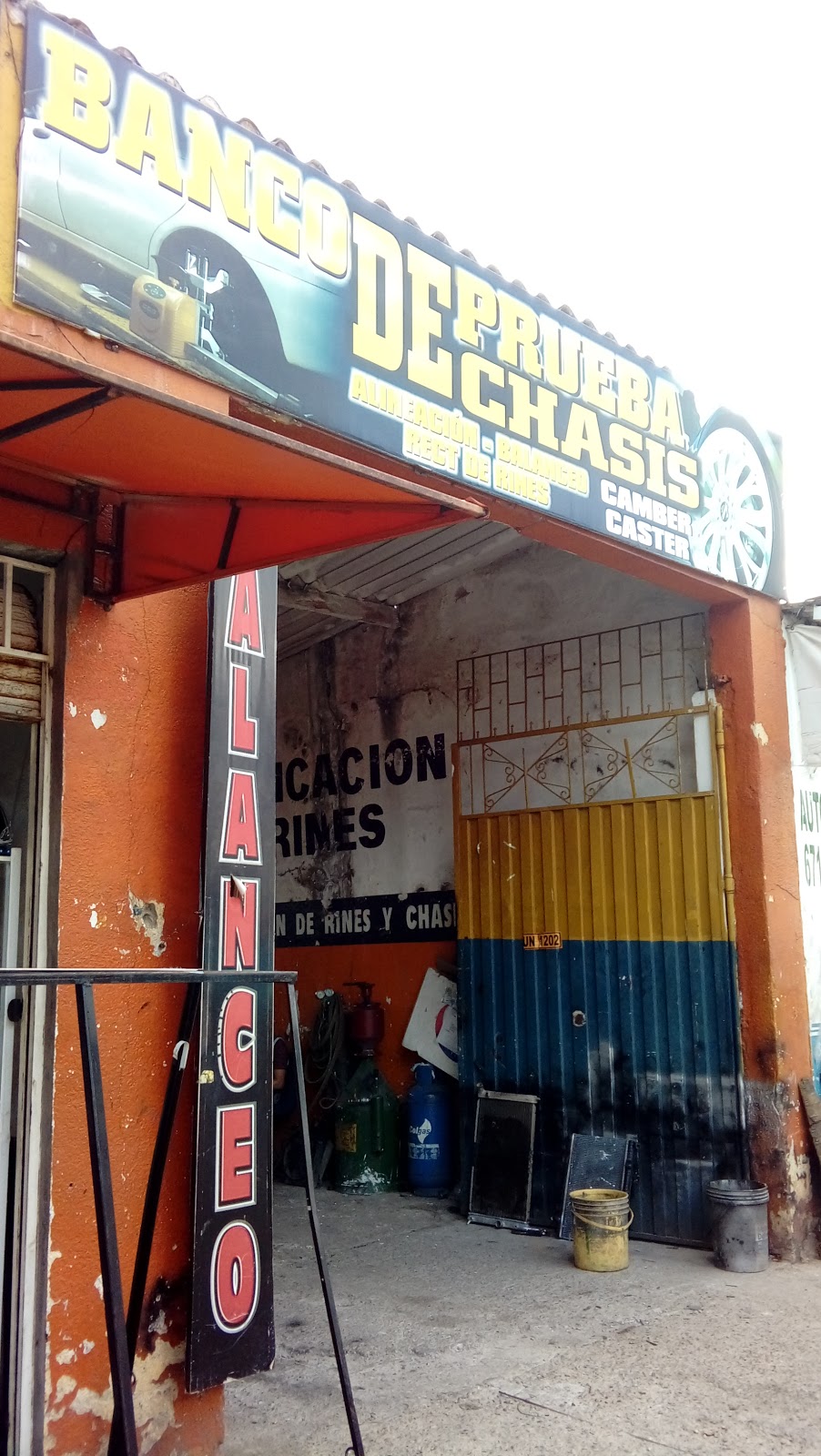 Banco de Prueba de Chasis