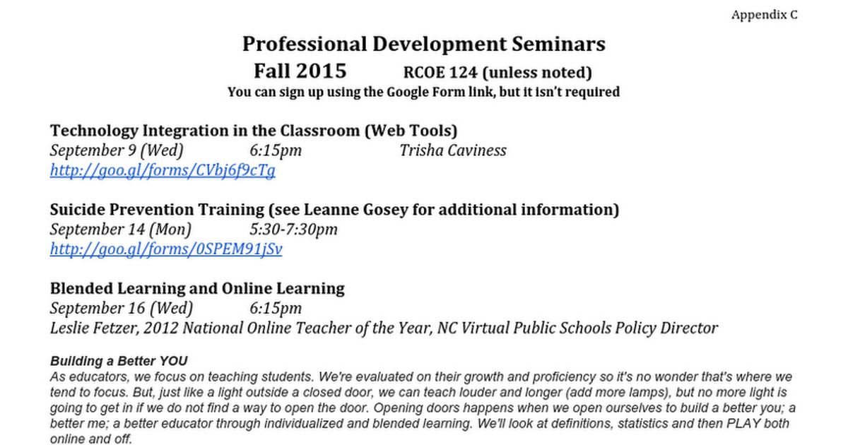 Professional Development Seminars 2015.docx