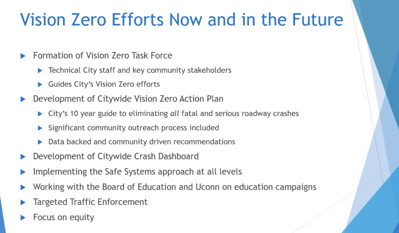 A look at Vision Zero efforts in Stamford