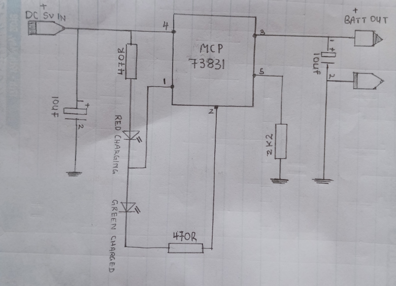 3.7V Lithium-ion charger circuit