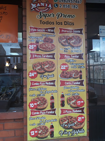 Opiniones de Mania Pizza Restaurant en Cuenca - Pizzeria