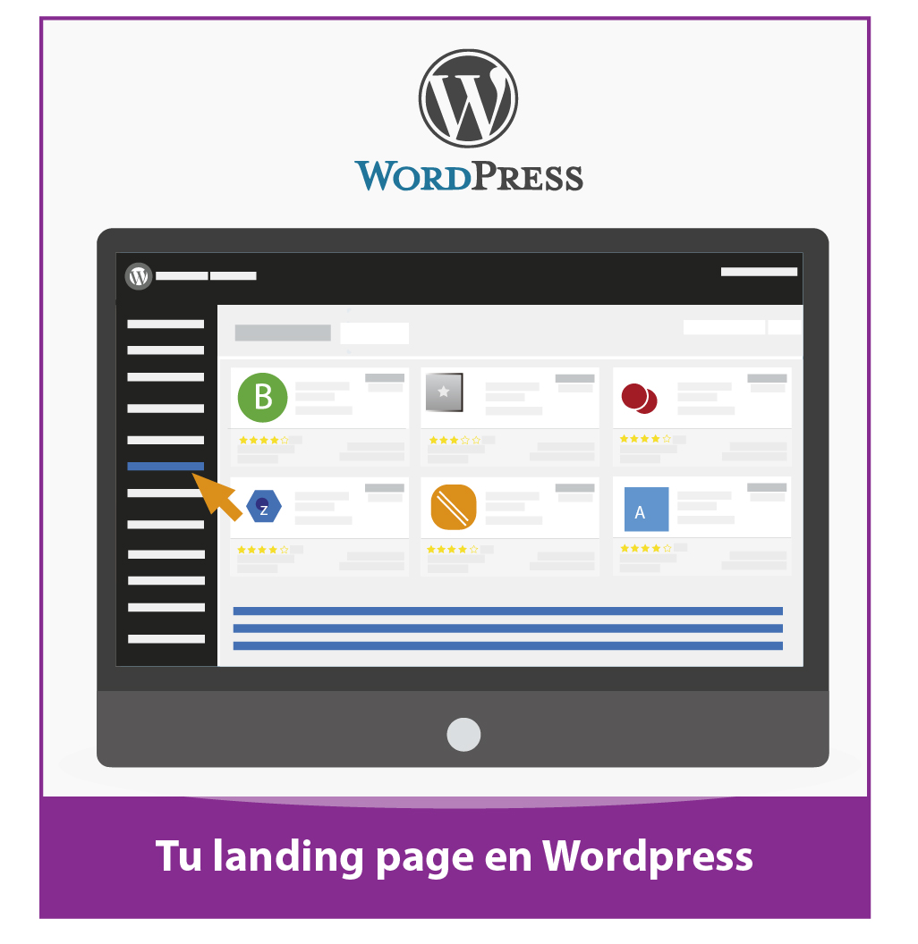 Landing-page-en-WordPress
