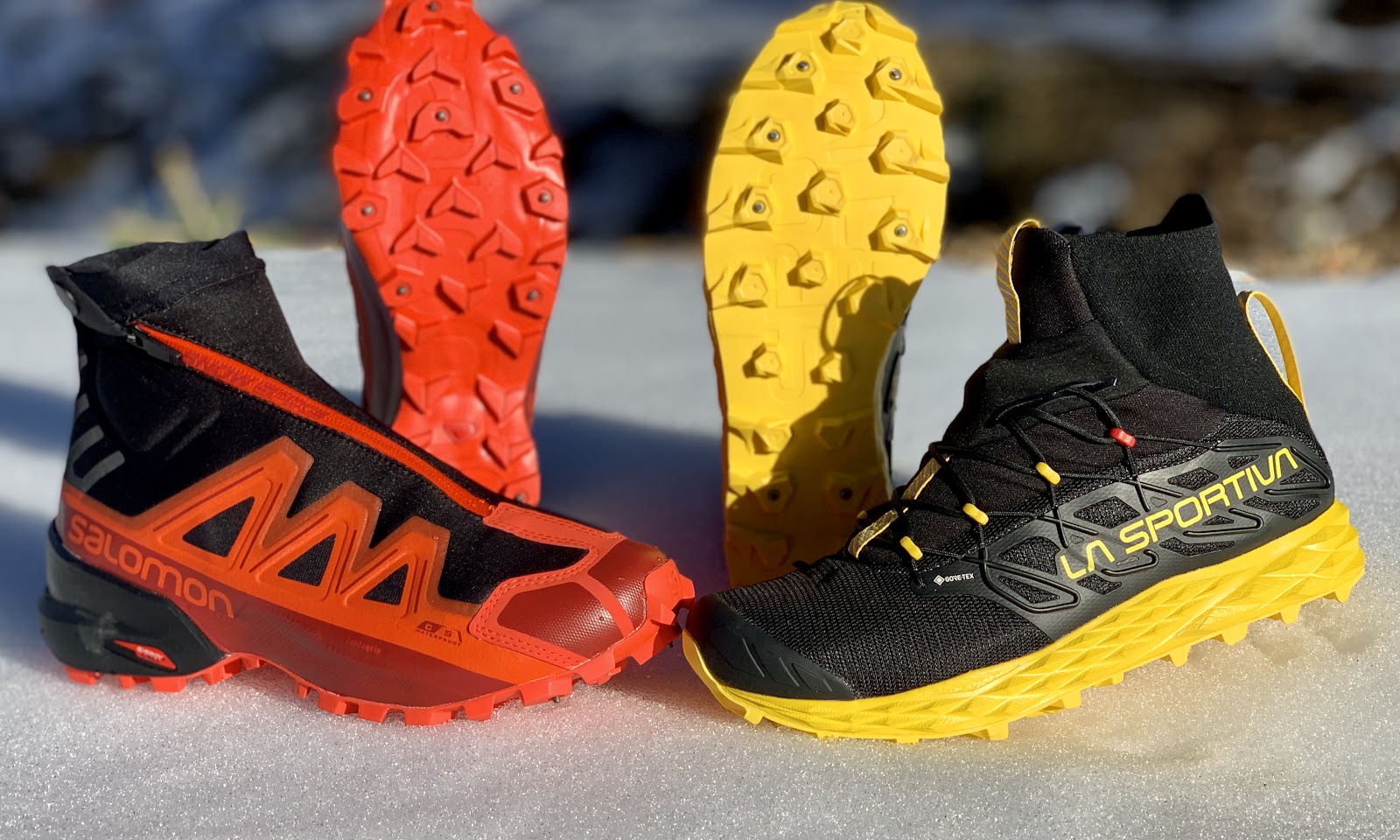 Zapatillas trail/running La Sportiva Blizzard Gtx (Black/Yellow