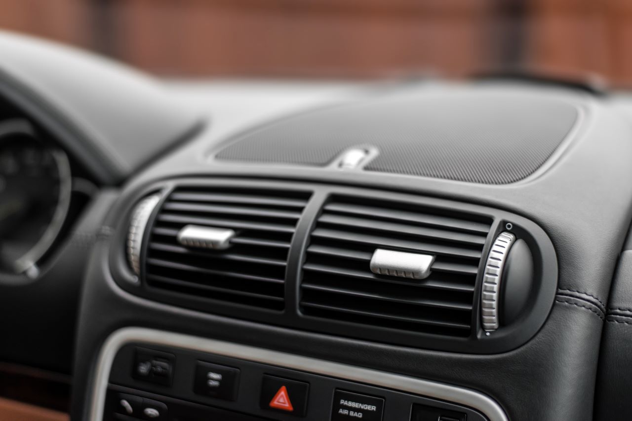 air conditioning service, A close up of a car AC