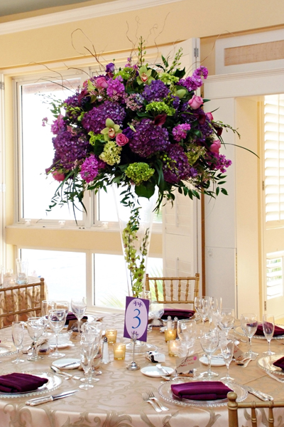 purple wedding color palette