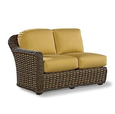 South Hampton Outdoor Wicker Left Arm Sectional Loveseat b… | Flickr