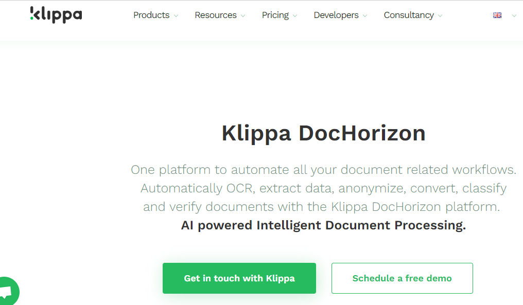 DocHorizon: OCR processing tool