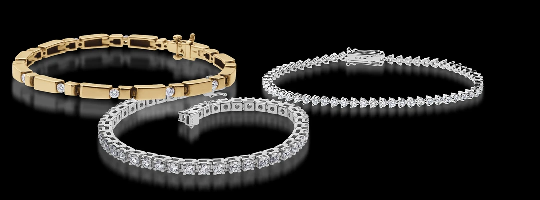 tennis bracelet gift styles by John Atencio