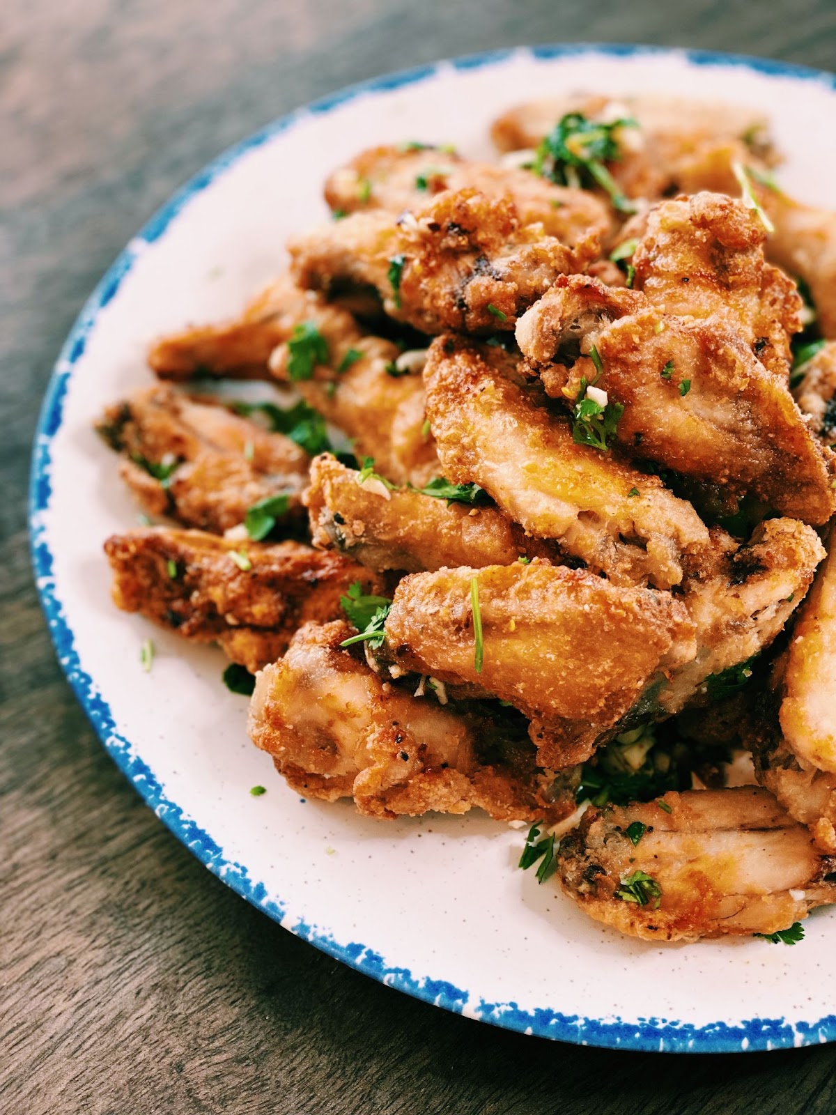 Vietnamese Inspired Chicken Wings (Healthy & CRISPY) 