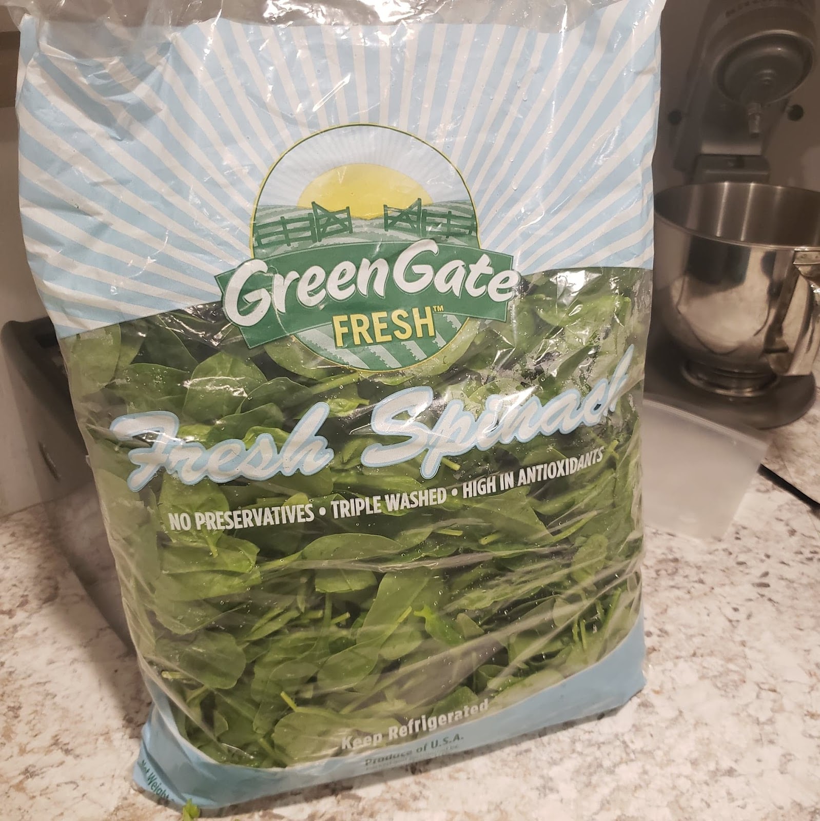 spinach from costco