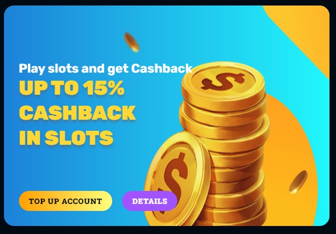 RocketPlay Casino Weekly Cashback on Slot Machines