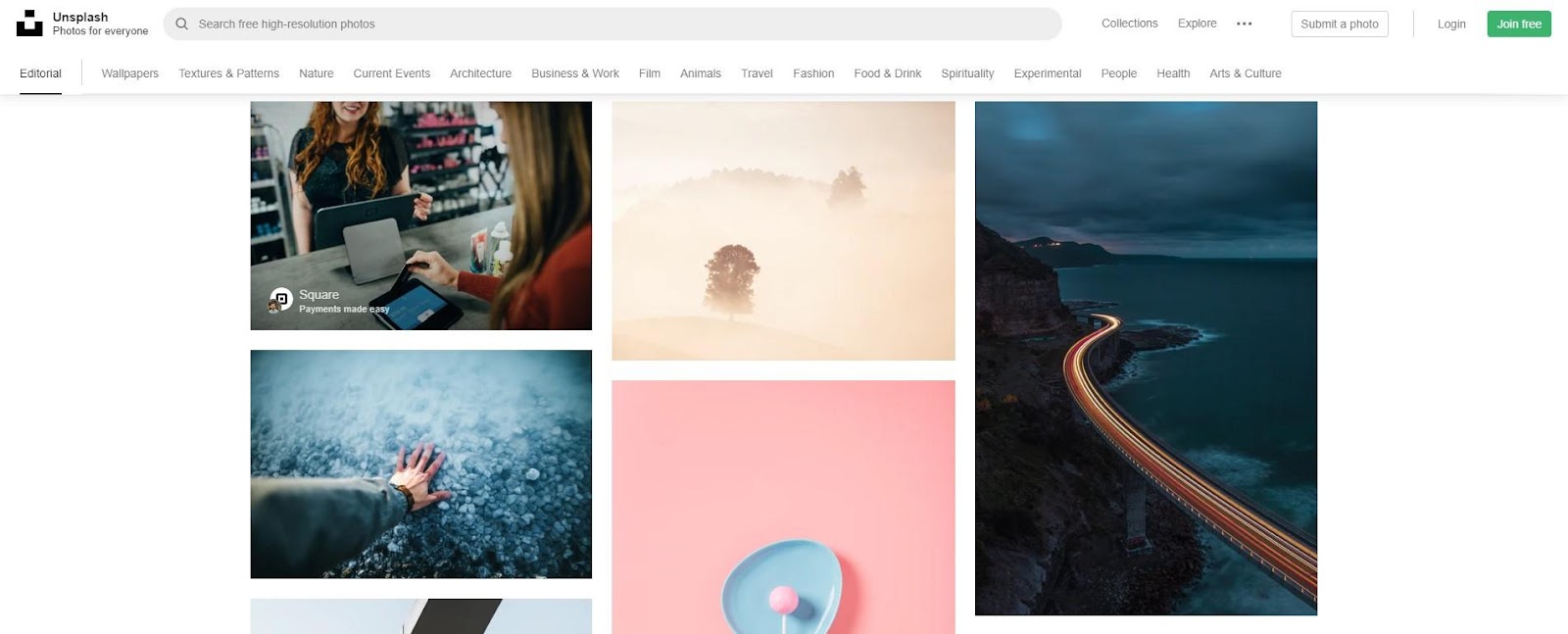 Unsplash Stock Photos