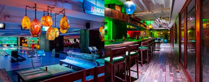 bowling bar party rent halls in hong kong