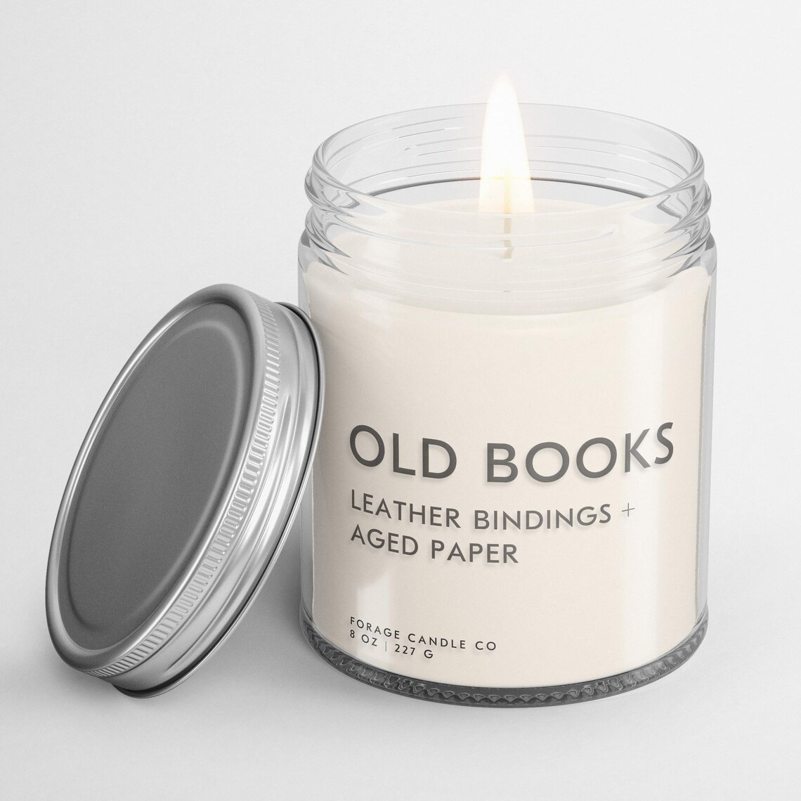 Old Books Scented Candle