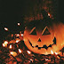 Halloween Pumpkin Lights Wallpaper for iPhone and Android