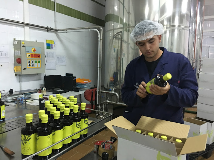 envasado botellas aceite de oliva ESAO