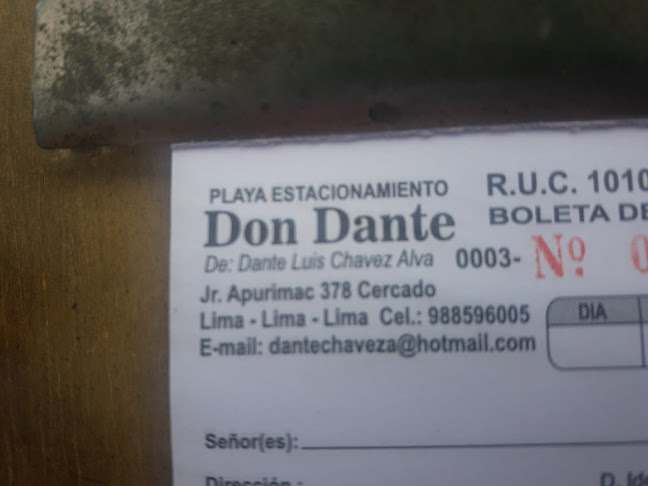 Don Dante - Lima