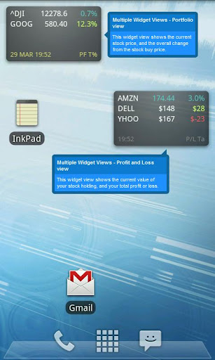 Download Ministocks - Stocks Widget apk