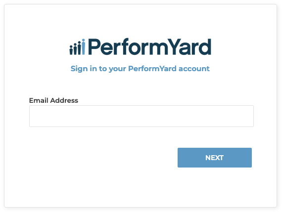 Logging in - PerformYard Help Center