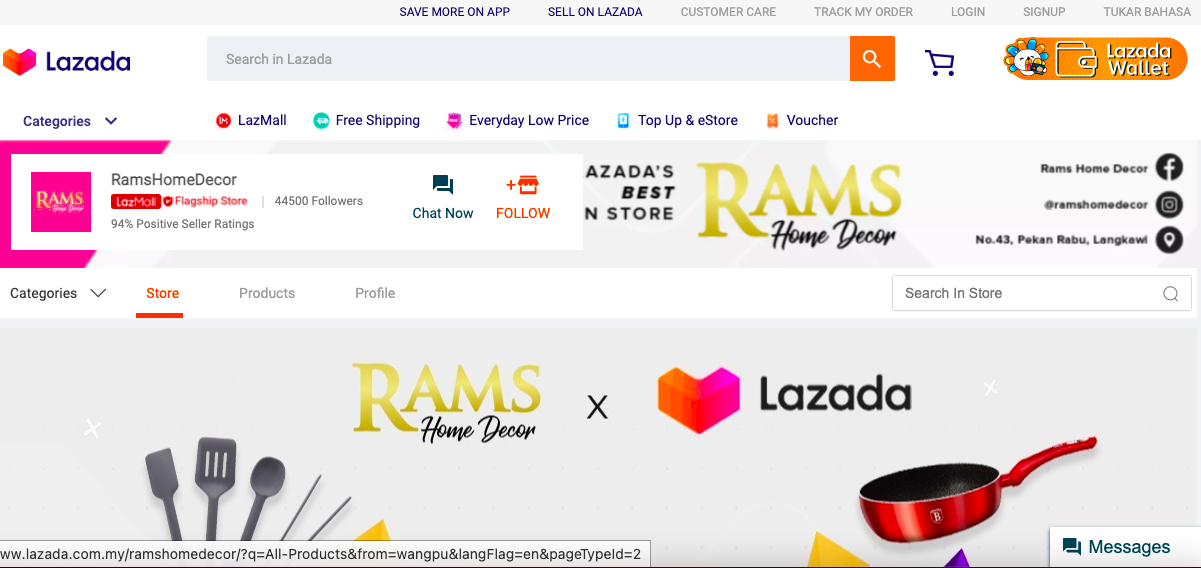 Best Lazada Store Examples￼