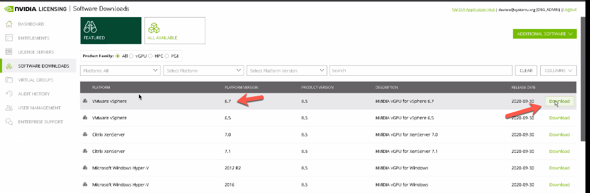 Graphical user interface, table