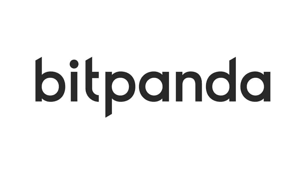 The official logo of the Cryptocurrency exchange platform bitpanda.