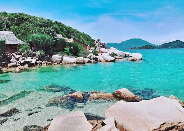 The famous tourist attraction in Vietnam - Nha Trang City