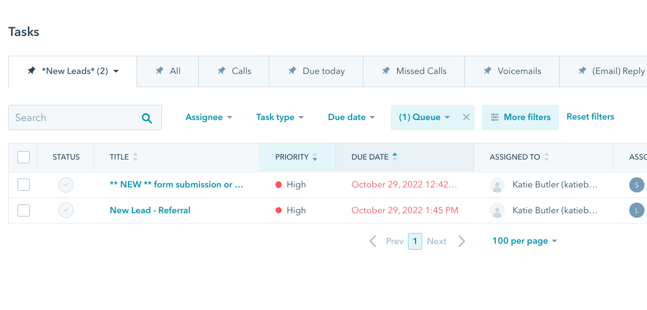 senior living sales tasks