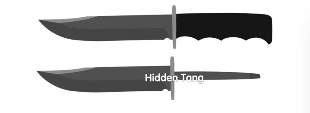 Hidden tang