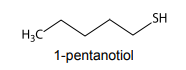 1 - pentanotiol