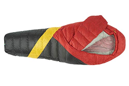 Sierra Designs Cloud 20 Degree DriDown Sleeping Bag Ultralight Zipperless Down Sleeping Bag for Backpacking and Camping - Regular