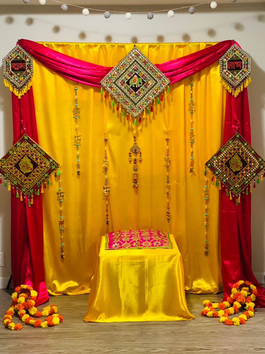  Makar Sankranti Decoration - Drapes with kites