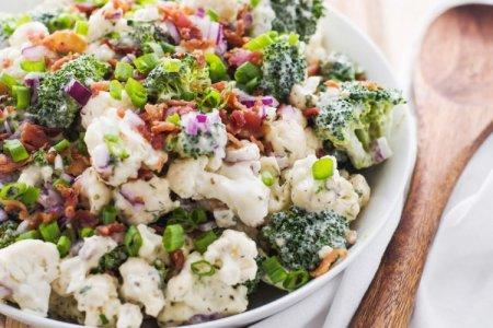 Frozen vegetable salad - recipes