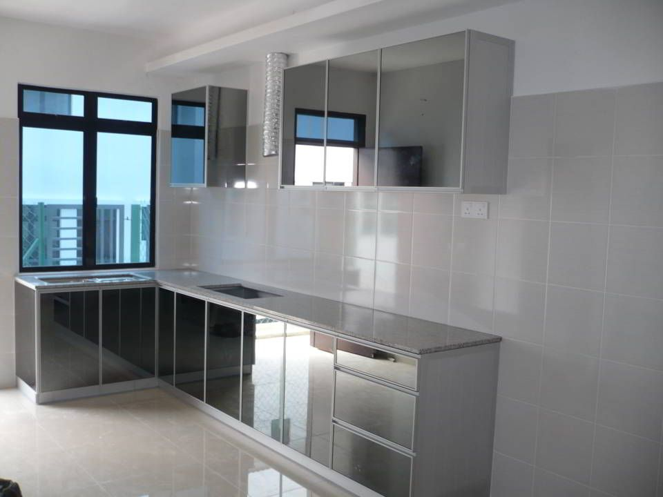 kitchen set aluminium