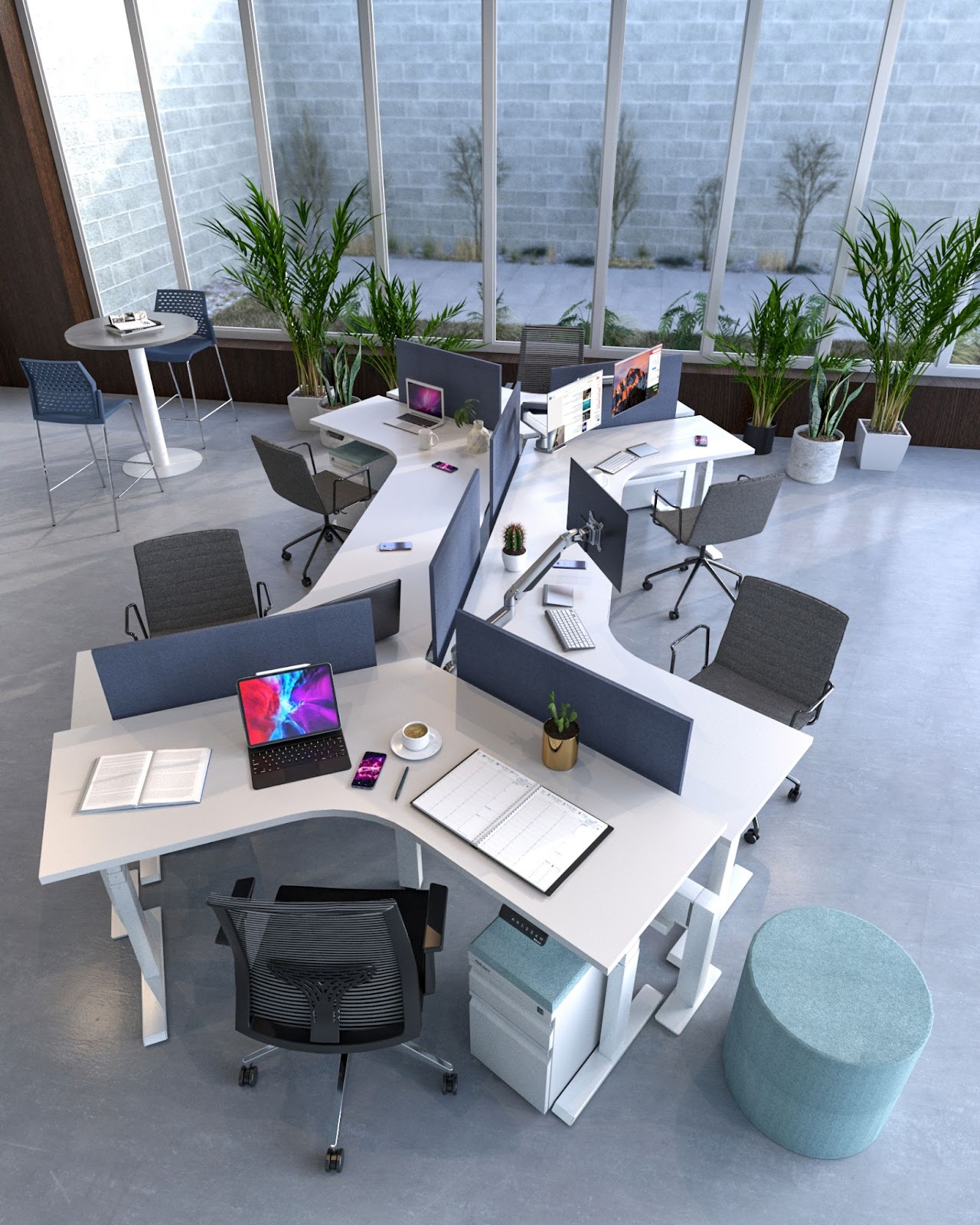 cubículos-muebles-de-oficina-modernos
