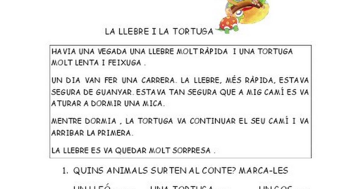 CTP-4 LA LLEBRE I LA TORTUGA.pdf - Google Drive