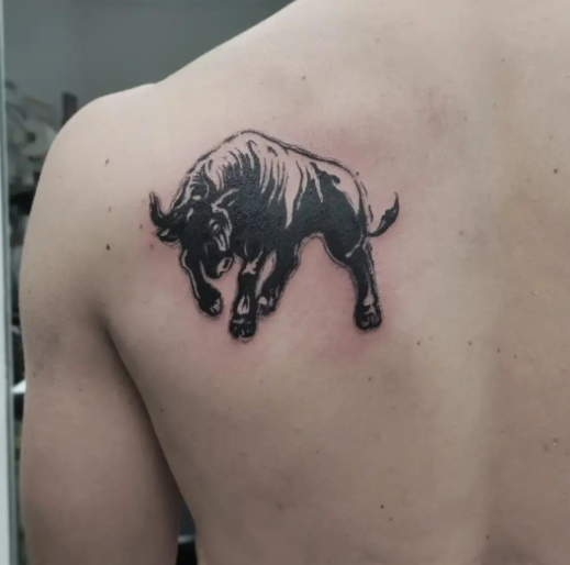 Bull tattoo