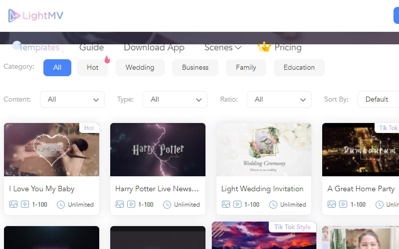 LightMV App - See How to Make Videos with Music for Social Networks
