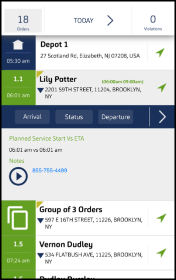 Using WorkWave Route Manager Mobile App in Field
