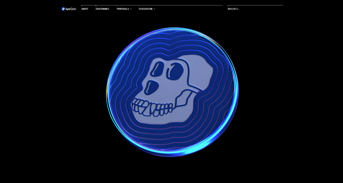 website of apecoin
